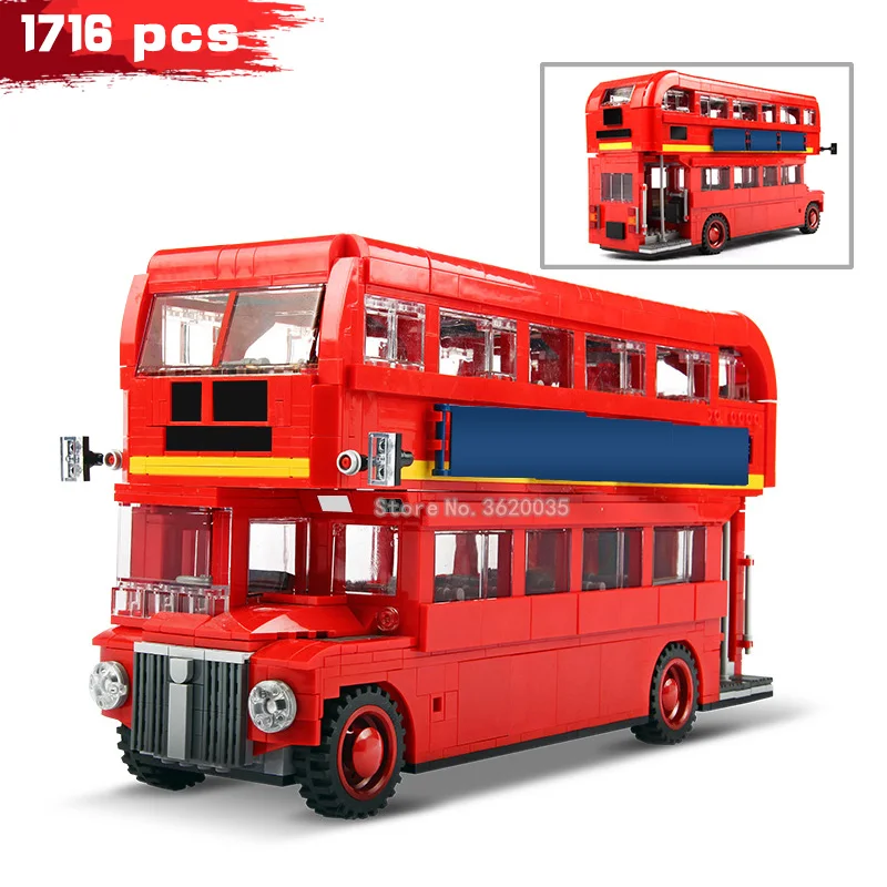 

City London Traffic Double Layer Building Blocks Bus Technology Series Give Your Child The Best Gift Choice Toy With Legoinglys