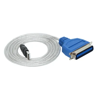 

HOT-Usb To Cn36 Ieee1284 Parallel Port 36 Pin Usb2.0 Print Adapter Converter Printer Cable 1.5M 5Ft 12Mbps For Tablet Pc