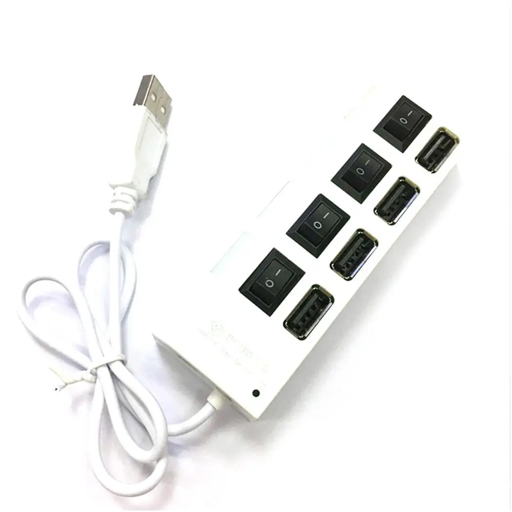 4 Порты и разъёмы USB 2 0 концентратор разделитель переключатели для стильного