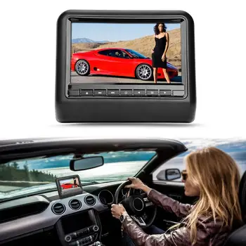 

9" Universal Headrest 1 Din Car Digital Monitor Video DVD Player USB 12V