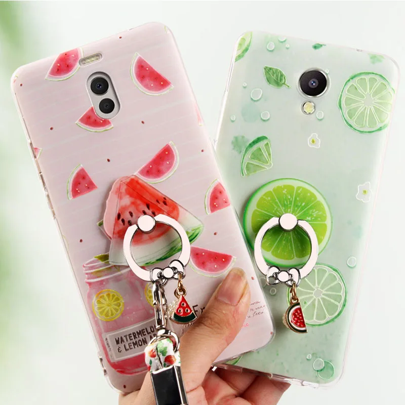 3D фруктовый чехол для Xiaomi Redmi note 5 mi 8 a2 lite 6 6a redmi с кольцом телефона |