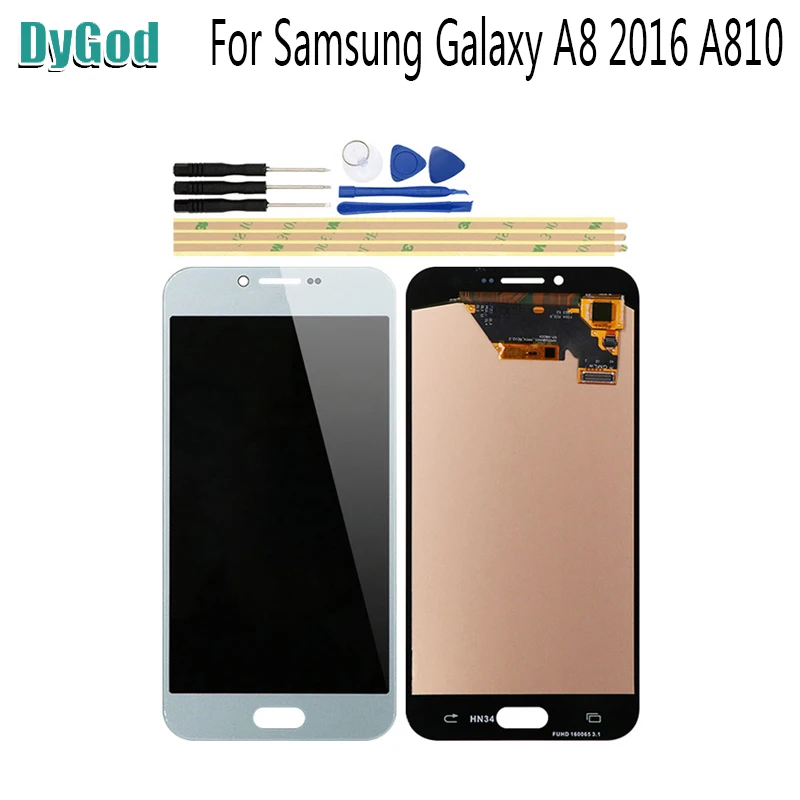 

5.7'' OLED LCD Display For Samsung Galaxy A8 2016 A810 A810F A810M Touch Screen Phone Lcds Digitizer Assembly Replacement Parts