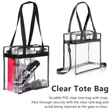 Сумка-шоппер Модные прозрачные сумки большой емкости женская сумка-тоут женская утепленная сумка пляжная сумка-шоппер органайзер для макияжа Shoulde