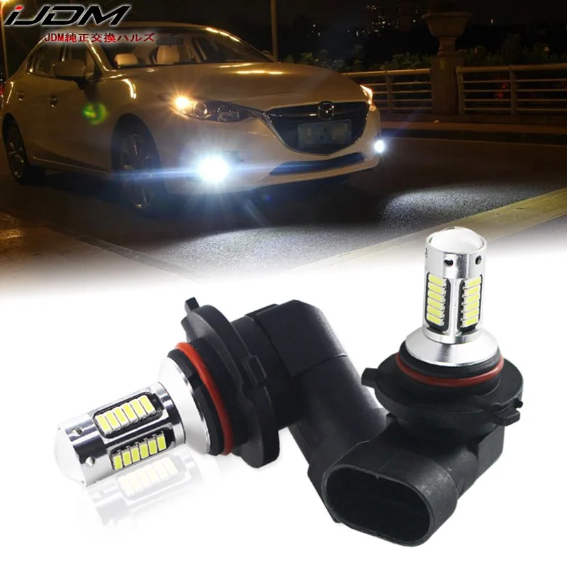 

iJDM H11 H8 H16 LED Car Fog Bulbs HB3/9005 9006/HB4 H27 880 881 H3 H1 High Power H7 LED Cars White Red Blue Ice blue Lamp 12V
