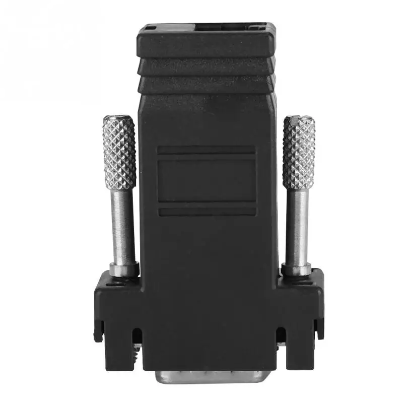 

VGA Male to RJ45 Adapter VGA Signal Transit Monitor Extender Adapter RJ Network Cable VGA to RJ45 Adapter