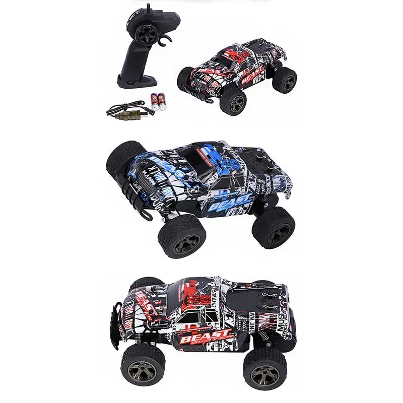 

High Speed 1:20 30km/h 2WD Drift Remote Control Car RC Electric Monster Truck Off Road Field Buggy