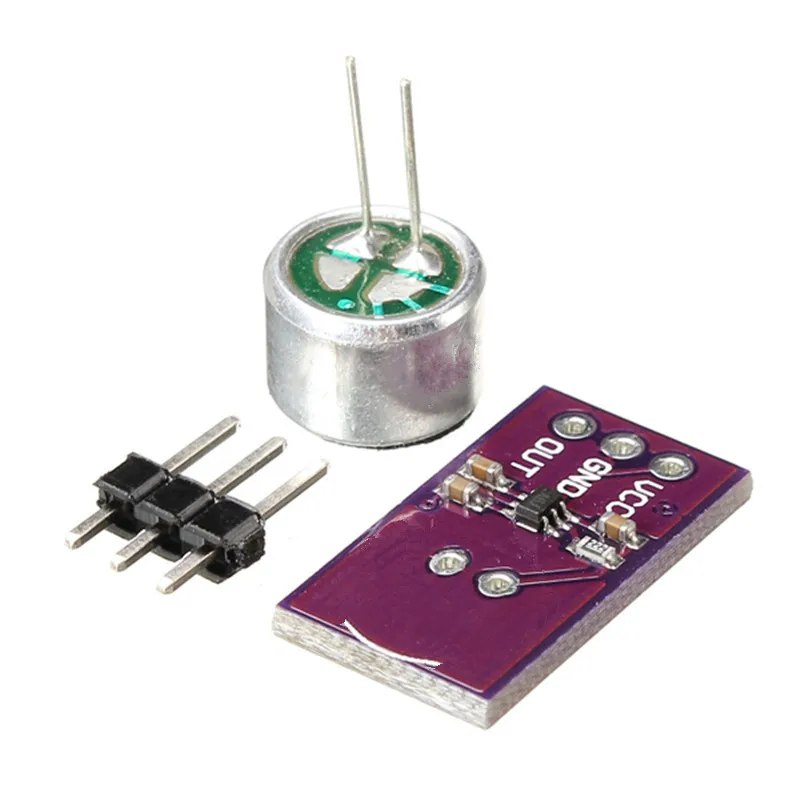 LEORY CJMCU 9812 MAX9812L электретный микрофон аудио усилитель Портативный развития