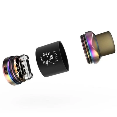 Оригинал IJOY Katana мод 81 Вт TC встроенный 3000 мАч батарея 0 96 дюймов OLED дисплей RDA 810 ПЭИ