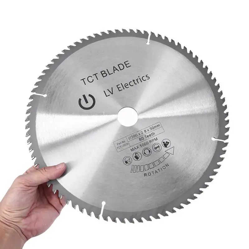 

165/300mm Multifunction Wood Cutting Blade Round Wheel Discs Circular knife Saw Blade for Woodworking Metal Cutting 40/80T