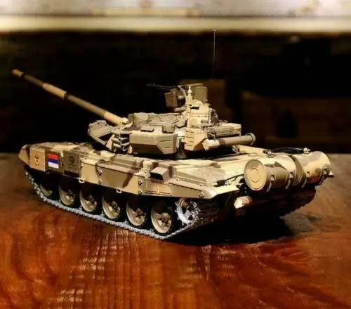 Henglong 1/16 TK 6 0 S инфракрасный боевой Модернизированный российский T90 RTR RC Танк 3938
