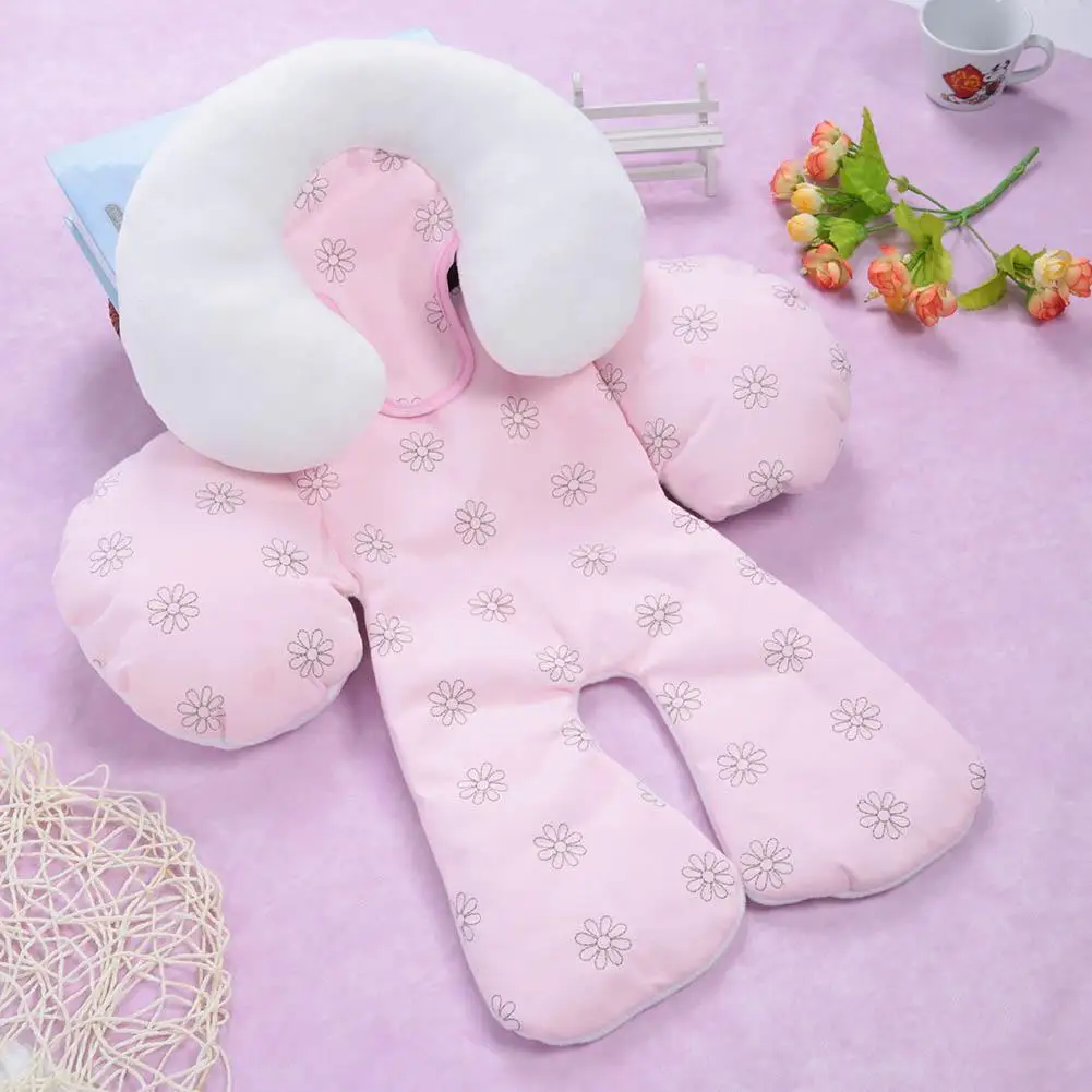 

Baby Stroller Protection Pad Stroller Accessories Head Body Double-sided Protection Pad for baby below 18 month