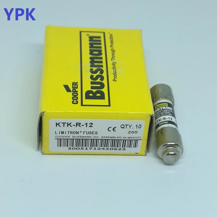 5 шт./лот Limitron керамический предохранитель KTK R 1A 2A 3A 4A 5A 6A 7A 8A 9A 10A 600V Размер: 10*38