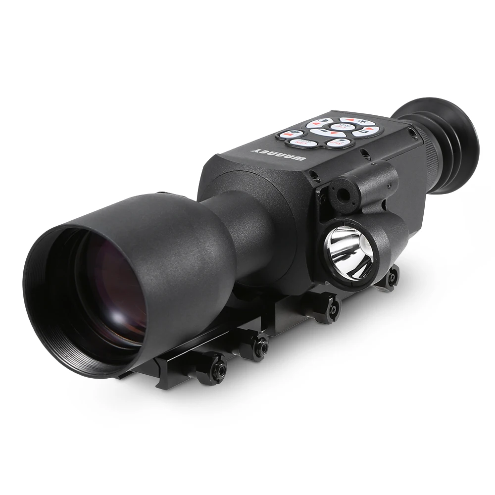 Digital Night Vision Riflescope Hunting Nightshot Monocular Rang Finder