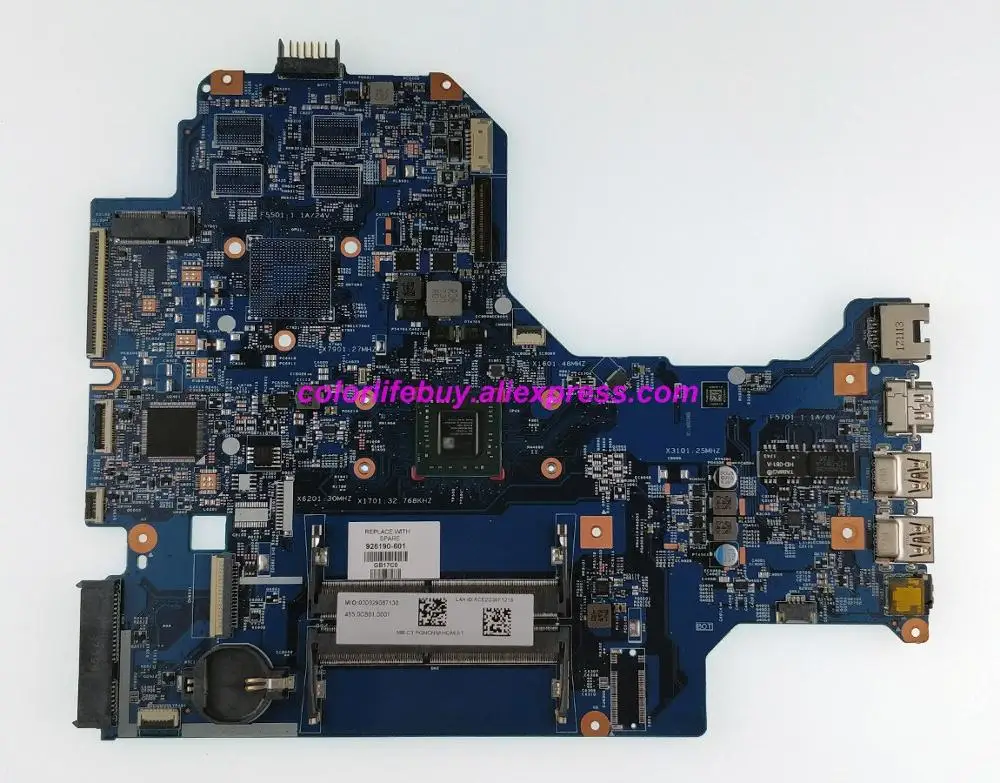  Genuine 926190-601 926190-001 16892-1 448.0CB03.0011 A9-9420 Laptop Motherboard for HP 17-AK 17Z-AK