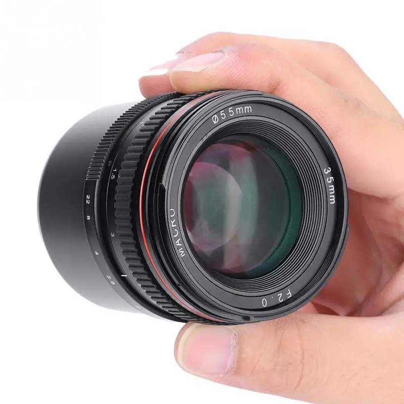 Ручная линза Foucs F1.4 с большой диафрагмой 50 мм для Sony E беззеркальное крепление