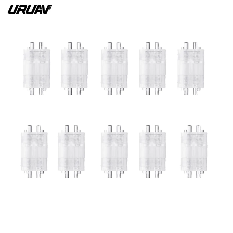 

10 Pairs URUAV XT60 Transparent Plug Male Female Bullet Connector for RC Models Drone FPV Racing Multicopter Spare Part DIY Accs