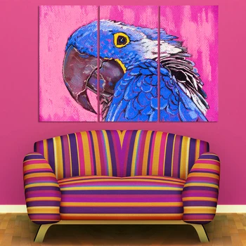 

3pcs/set Lovely Bird Canvas Painting Art Print Poster, Wall Pictures For child Room Decoration Print On Canvas,No Frame