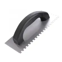 Ручной штукатурный скимминг зубчатая лопатка плитка настил Терка Поплавок Инструмент для скимминга многофункциональная лопатка