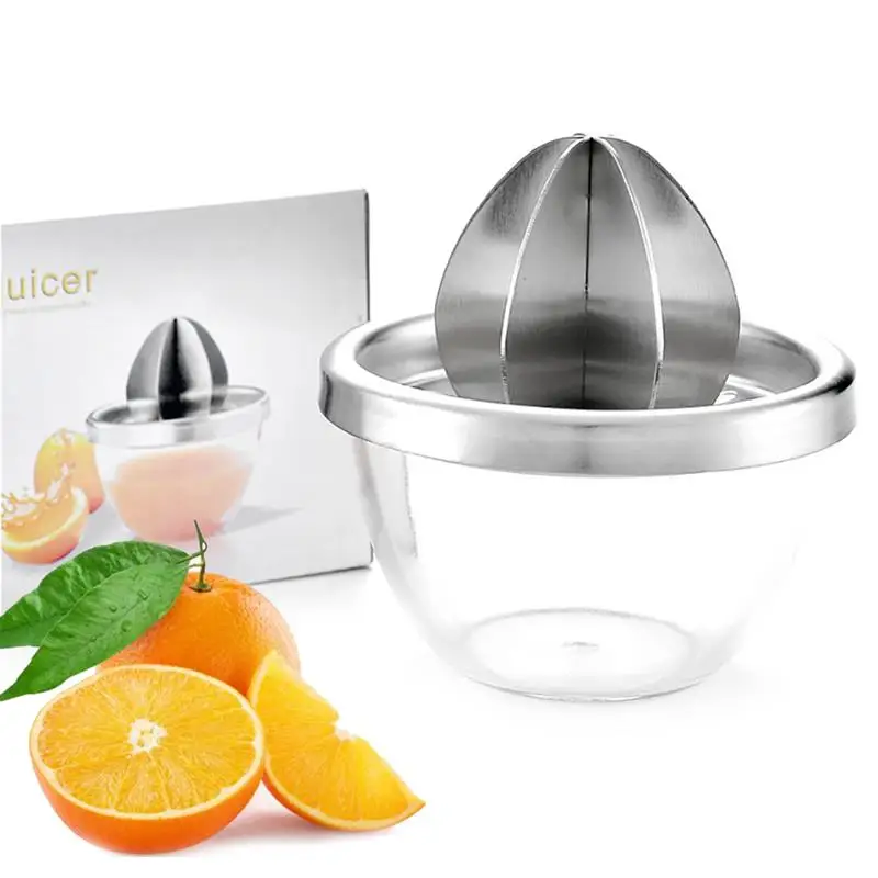 

High Quality Stainless Steel Manual Citrus Juicer Orange Lemon Fruit Squeezer Original Juice Healthy Life Potable Juicer Machine