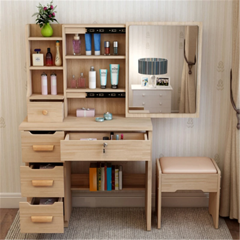 Maquillaje Mdf Tablo Mesa De Maquiagem ящик для спальни Coiffeuse Box Tocador макияж кварто стол корейский