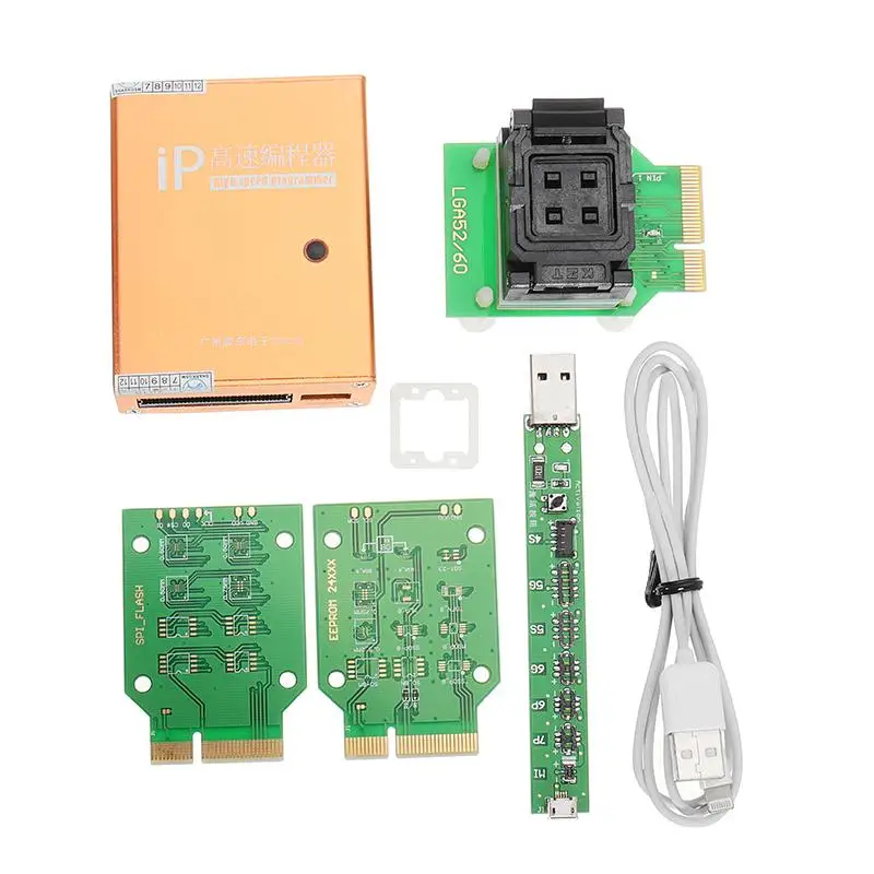 

High quality IP Box2 V3 High Speed Programmer Box For 64 bit And 32 bit IC NAND PCIE Programmer For Iphone5 5S 6 6P