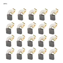 20 шт. Электрический двигатель Угольная щетка замена угольные щетки 044(7*17*18 мм