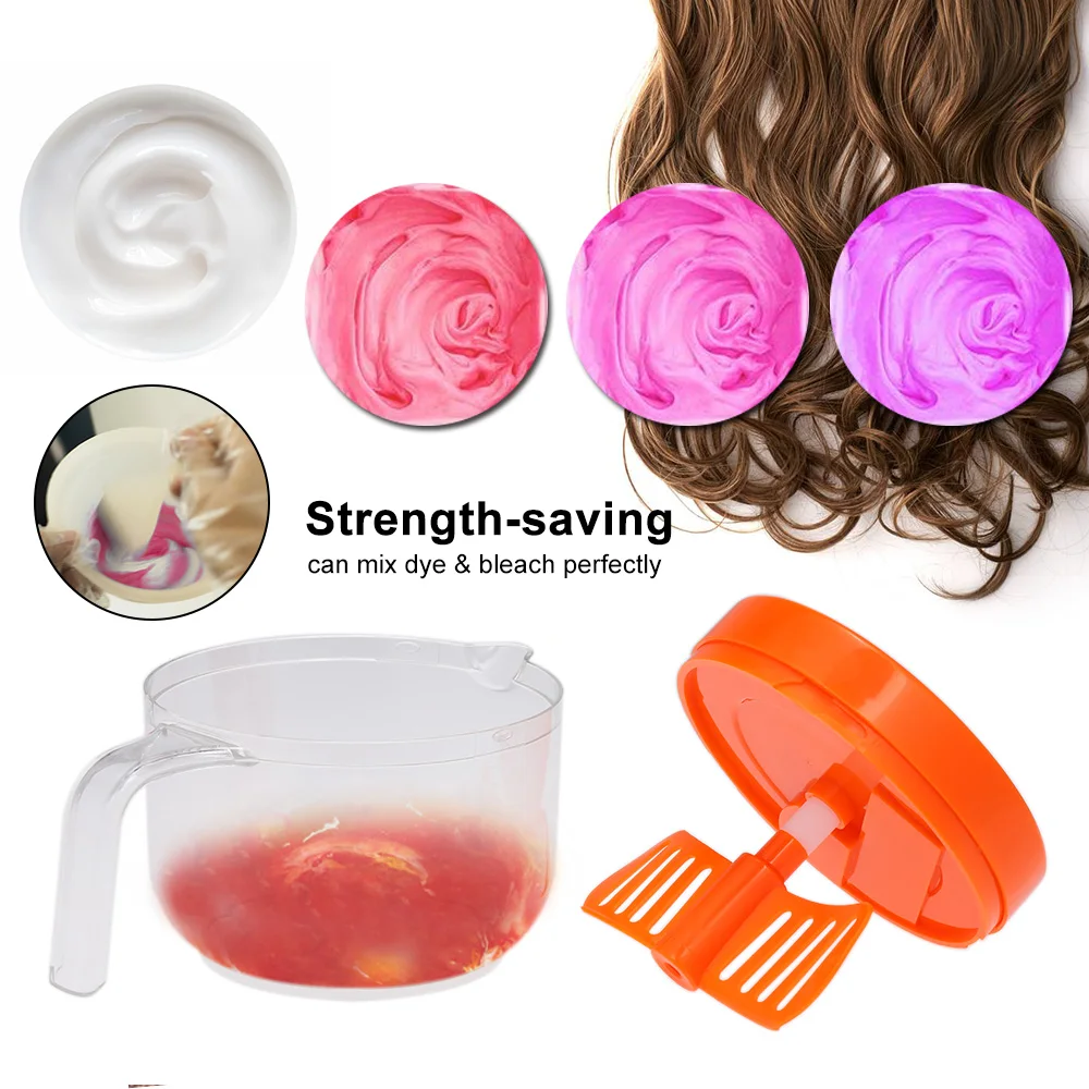 

Hair Color Mixing Bowls Manual Hair Tint Cream Mixer Hair Salon Coloring Mixing Dyeing Bowl Barber Hair Dyeing DIY Tools
