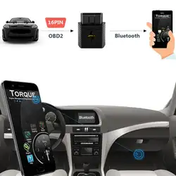 AUTOOL A5 ELM327 V1.5 Wi-Fi Bluetooth OBD2 автомобильный диагностический инструмент ELM 327 OBD 2 II 12 V Бензин, дизель сканер для iOS и Android