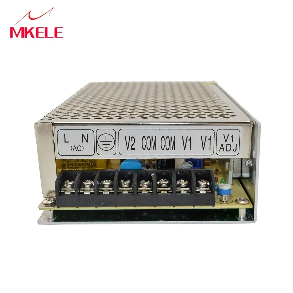 

low price well quality D-120F15 15V -15V volt 120w dual output switching power supply 4A 4A dual output type can be customized