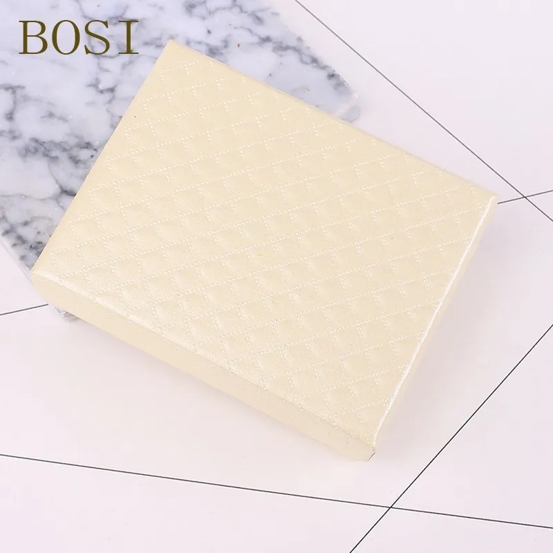 Квадратная коробка для обручальных колец серег ожерелий шкатулка ювелирных