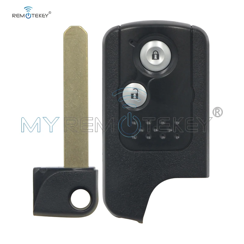 Чехол для смарт ключей Remtekey чехол с 2 кнопками Honda Fit CRV 2009 2010 2011|Ключ от авто| |