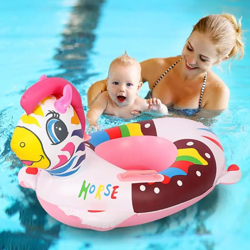 

Baby Swimming Pool Float Inflatable Ring Baby Swimming Circles Kids Safety Swim Beach Accessories Summer Swimming Mattress Party