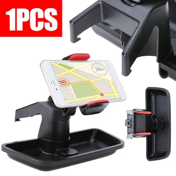 

ABS Plastic Mobile Cell Phone Bracket Holder Storage Box Car Dash Mount Stand Organizer Box For Wrangler 2011-2017 High Quality