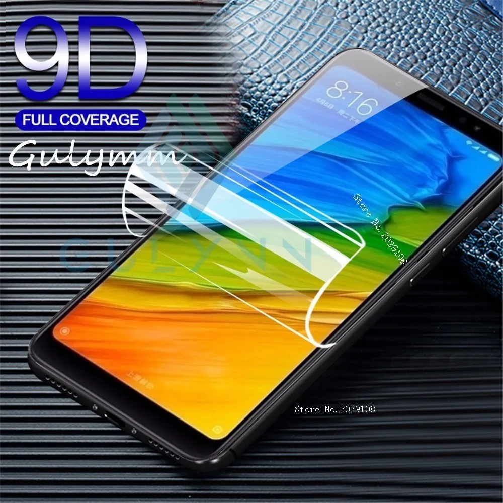 Мягкая Гидрогелевая пленка 9D для полного покрытия экрана Xiaomi Mi Note 10 9 Lite 9T защита