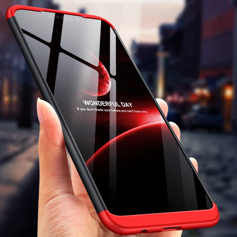 For Huawei Nova3i P Smart Plus Case Tempered Glass With 360 Full Body Hybrid Hard Cover 2020 | Мобильные телефоны и