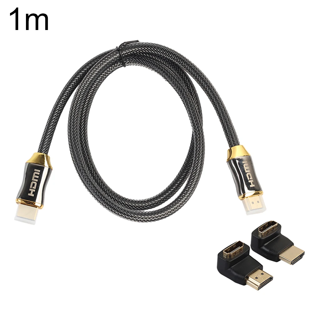 1 м/1 5 м/2 м/3 м/5 м HDMI 2 0 HD 4K * к кабель + 270 градусов и 90 адаптер для ЖК DVD HDTV| |