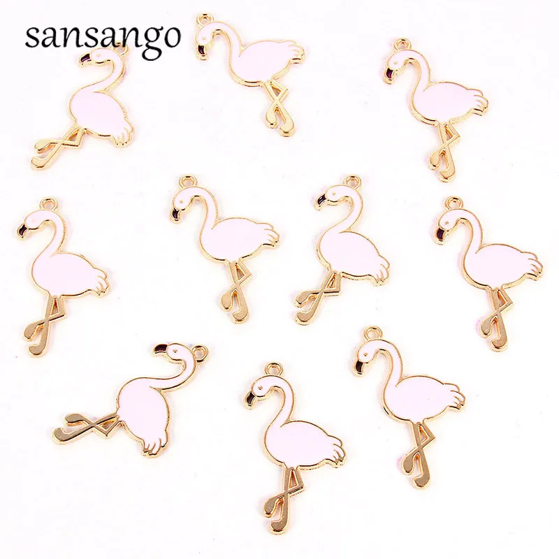 

10pcs Trendy Alloy Cute Animal Enamel Charms Lovely Handmade Pendant Jewelry Findings For Necklace Bracelet Earrings Accessories