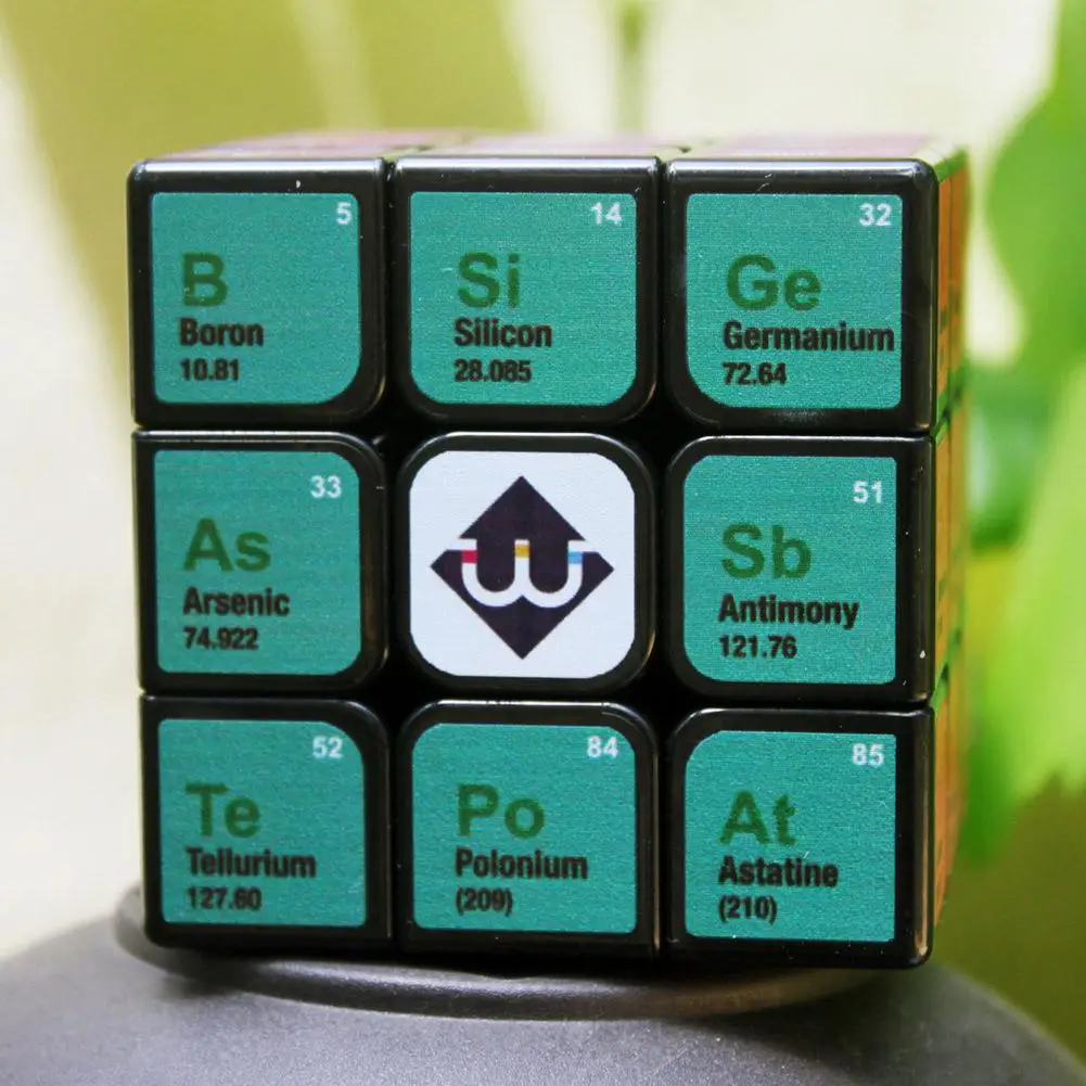 LeadingStar 3x3x3 Магический кубик периодически Печатный стол пазлы игрушка для
