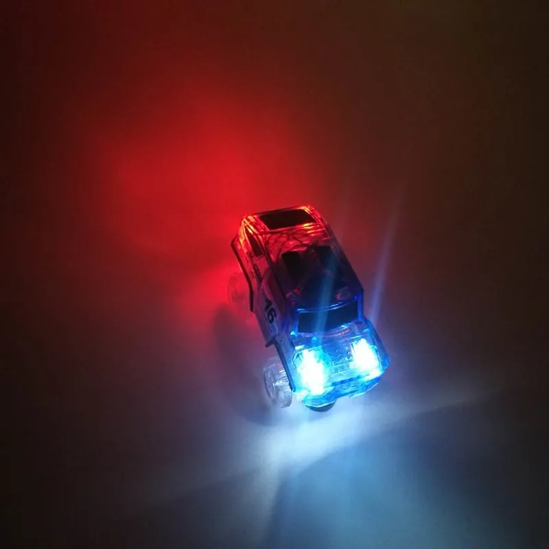 1Pcs Hot Sale Electronics Special Car for Magic Track Toys with Flashing Lights Educational Games Children 2C014 |