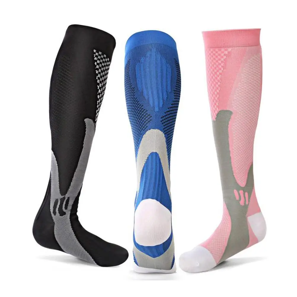 

Medical& Althetic Compression Socks Outdoor Sports Stretch Socks For Men & Women High Compression Unisex Snowboard Long