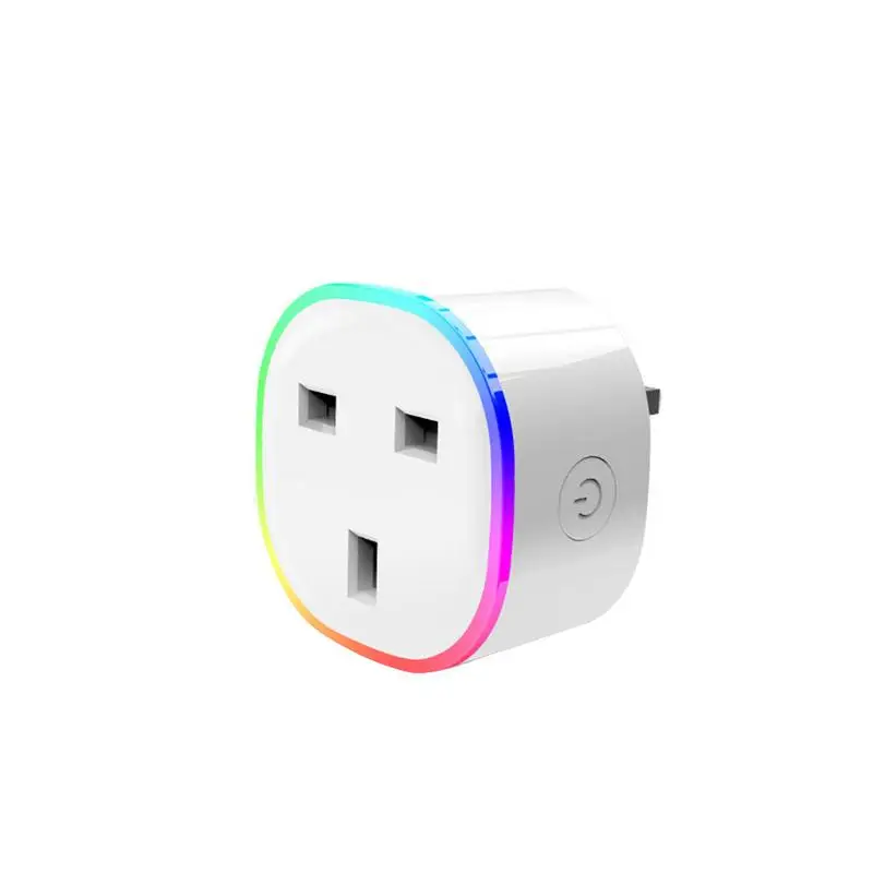Wi-Fi Smart Plug Mini Outlets с поддержкой дистанционного управления умная розетка с функцией таймера работает с Alexa Google Home