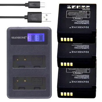 

3PCS 1600mAh DMW-BLG10 DMW-BLE9 DMW BLG10 BPDC15 Battery+LCD Dual USB Charger For Panasonic LUMIX GF6 GF5 GX7 GX80 LX100 GX85