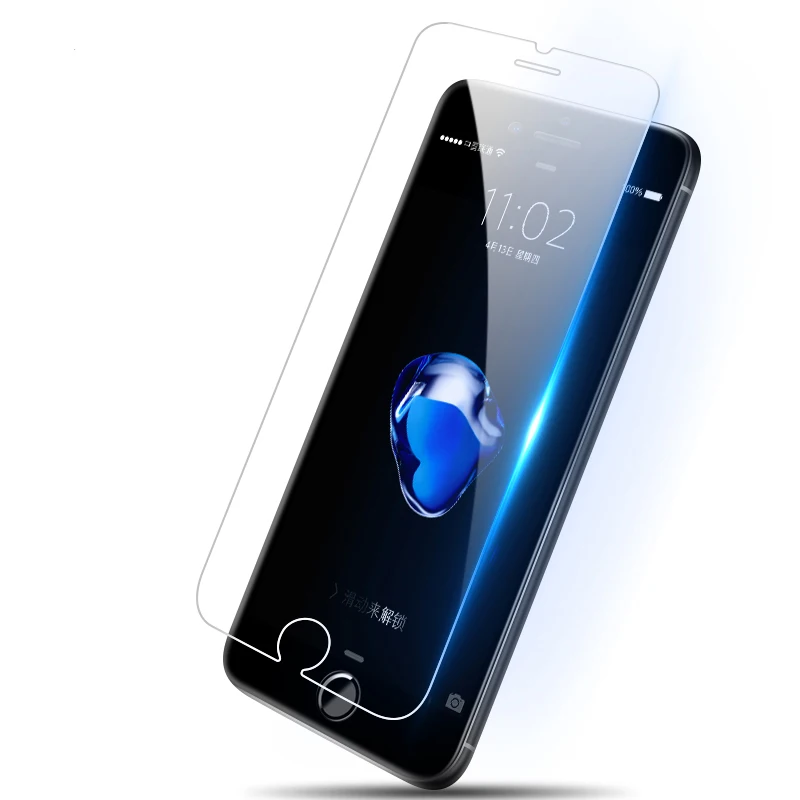

2PCS Screen Protector Tempered Glass For iPhone 6 6S 5S 7 8 X SE 4S 5 5C Toughened Glas For iPhone 7 6 6S 8 Plus XS Max XR Flim