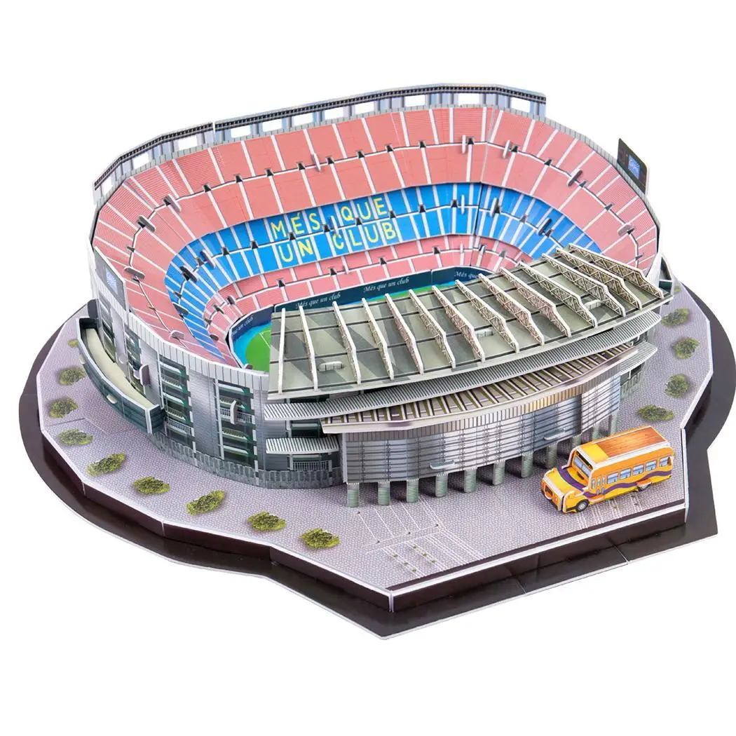 2019 new product Children 3D Stadium Football Field for soccer Model