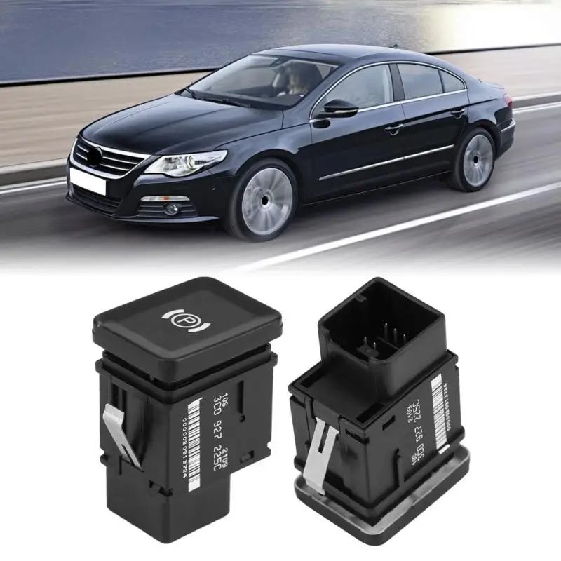 

3C0927225C Car Electronic Handbrake Parking Switch Brake Button for VW Passat B6 CC 3C car power switch