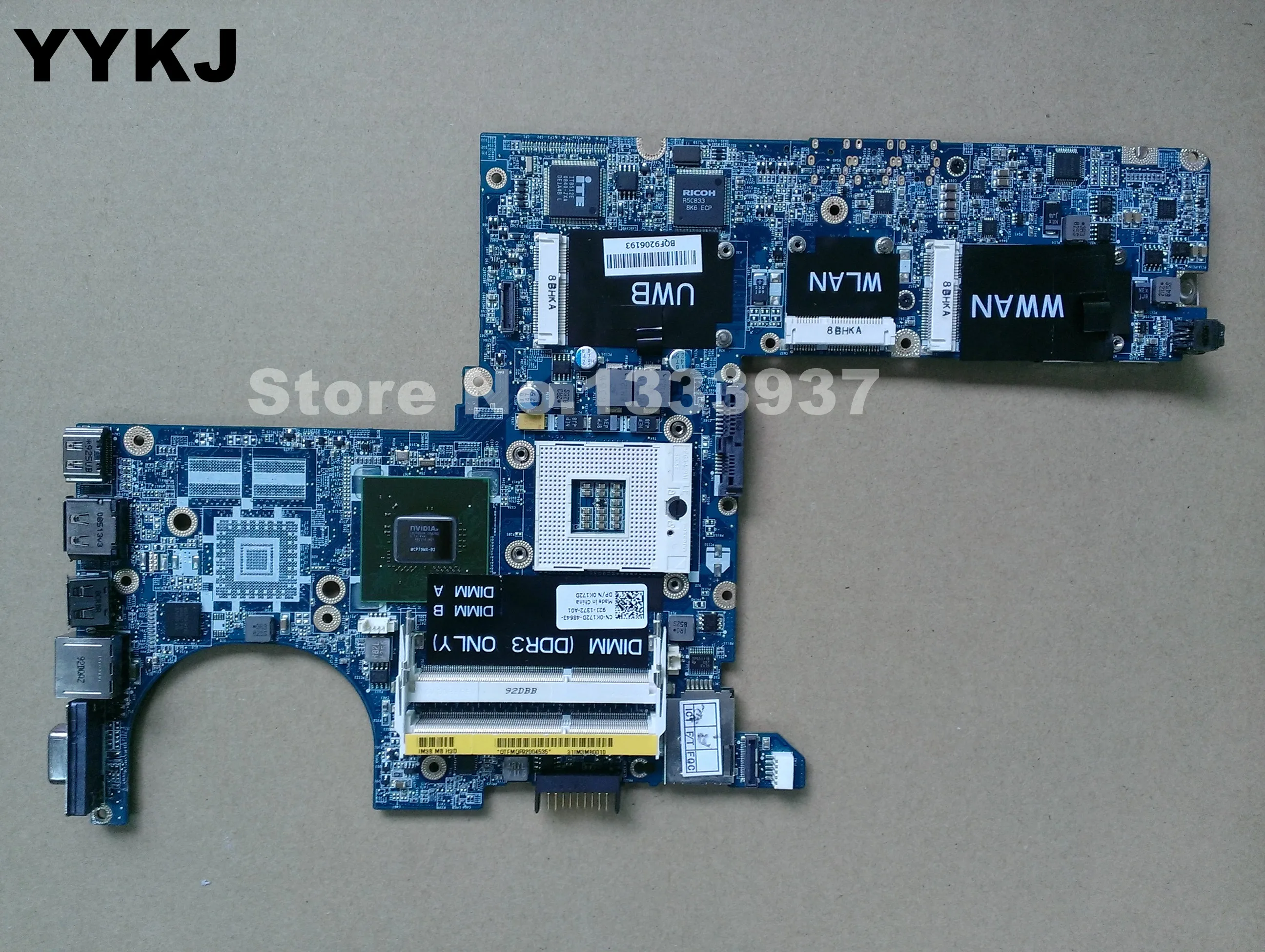 K172D 0K172D CN-0K172D материнская плата для Dell Studio XPS 13 1340 ноутбука DDR3 с ЦП DA0IM3MBAG0