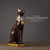 Egyptian Cat resin craft vintage home decor Modern Vintage Baster goddess god pharaoh figurine statue for