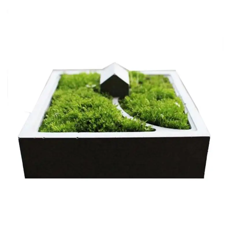 

Cement Silicone Molds Concrete Moss Mini Small House Muti-meat Flower Planter Mould Desktop Decoration