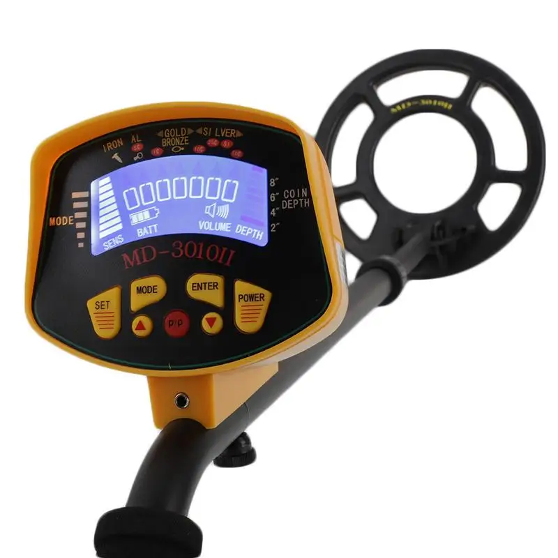 

MD3010II Underground Metal Detector Gold Digger Yellow