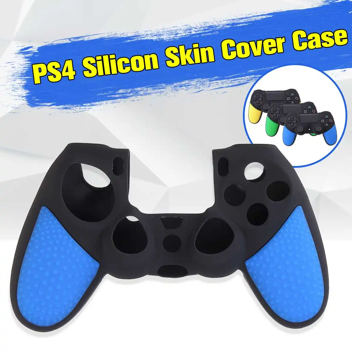 

3 Colors Silicon Cover Case Protection Skin for SONY for Playstation 4 PS4 for Dualshock 4 Game Controller Protective Durable